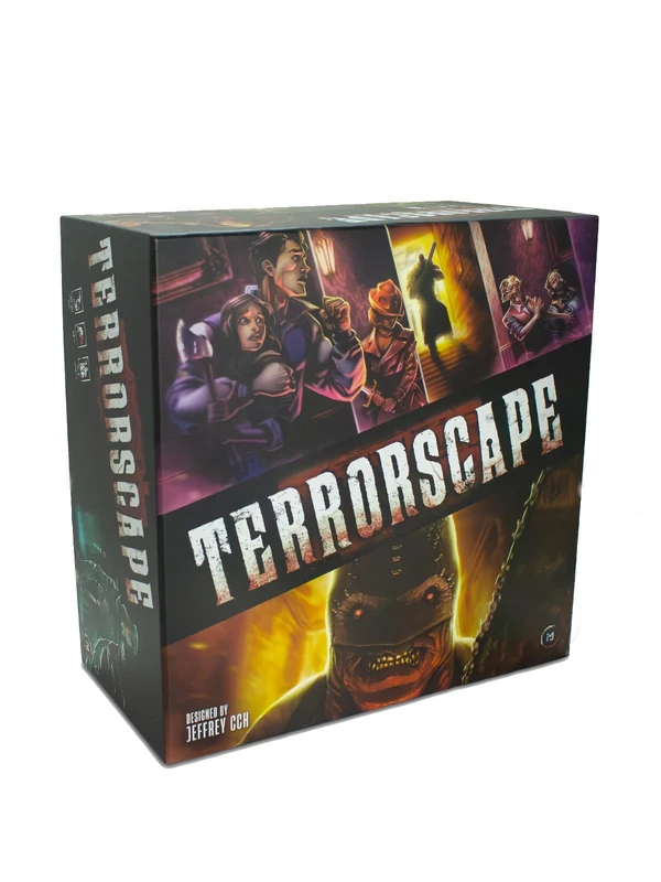 ICE Makes | Terrorscape | Hide-and-Seek Horror Board Game | Ages 14+ | 2-4 Players | 30-45 Minutes Playing Time
