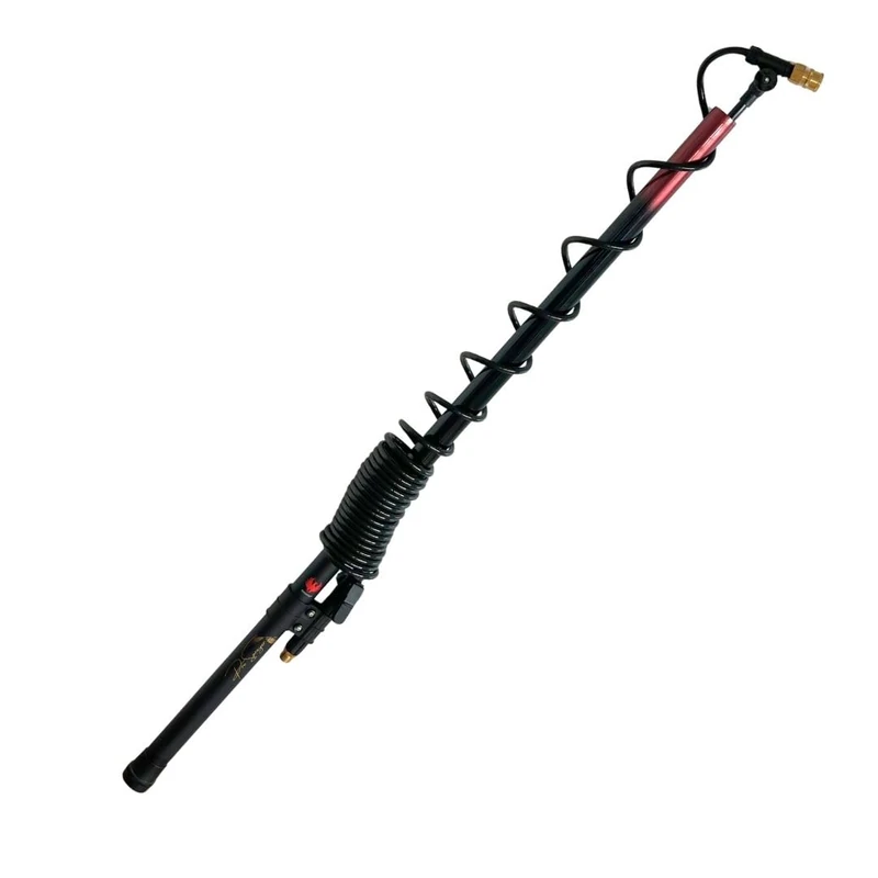 PHOENIX 5.4m Telescopic Spray Rod - Professional Telescopic Glass Fiber Lance - 180° Swivel Head - Compatible with Pro Sprayer Sprayers - Ideal for Roofs and Facades