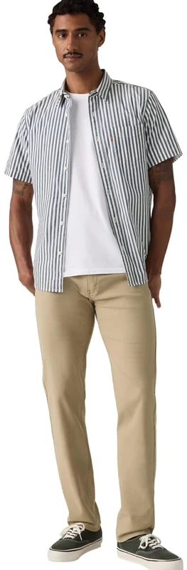Levi's Men's 505 Regular Fit Jeans, True Chino, 38W / 32L