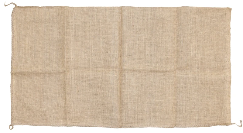 Kerbl 50 x jute bags, 60 x 110 cm, 420 g/piece, 320 g/m², biodegradable, tear-resistant, quenches the nest building instinct
