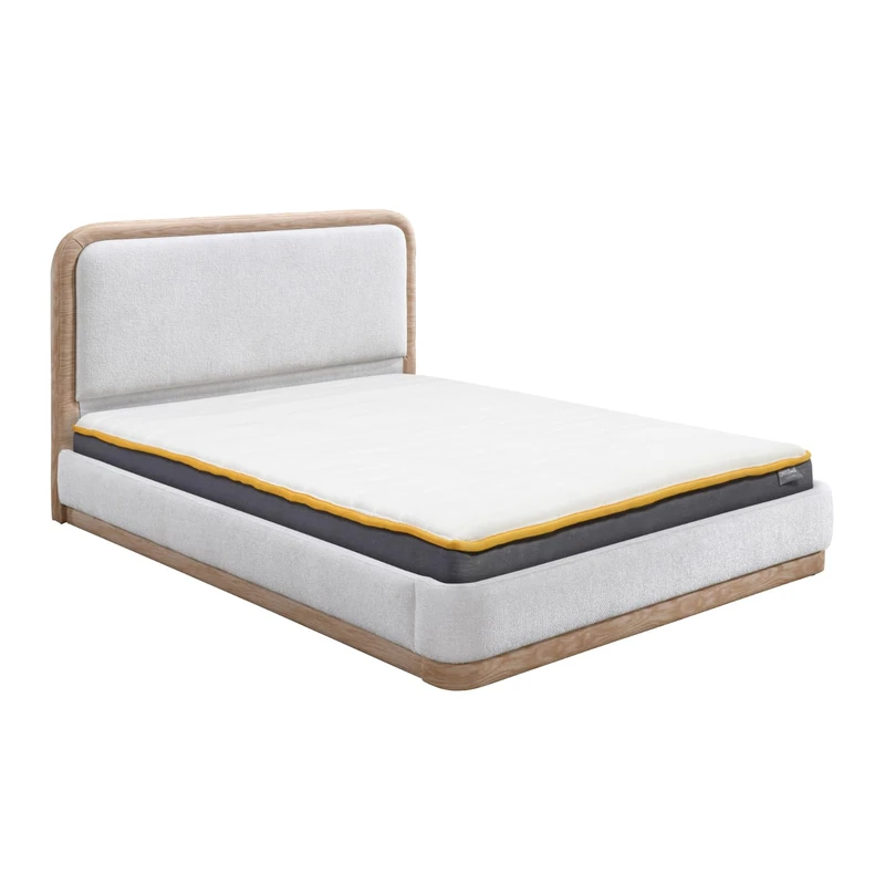 Birlea Girona King White Bed