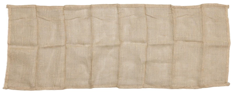 Kerbl 100 x Jute Cloths, 60 x 160 cm, 230 g/piece, 250 g/m², Biodegradable, Robust, Tear-Resistant