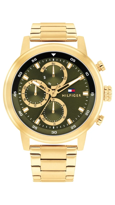Tommy Hilfiger Men's Gold Stainless Steel Watch 1792216