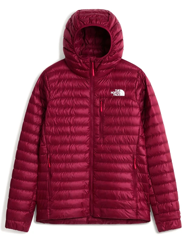 The North Face Women's Bettaforca Lt Down Hoodie Jacket, Burgundy Crush/Lali Gur, S