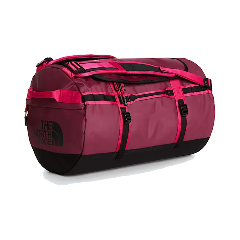 The North Face Unisex Base Camp 50L Duffel, Burgundy Crush/Tnf Blac, S