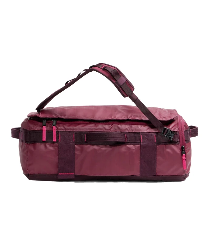 The North Face Unisex Base Camp Voyager 32L Duffel, Burgundy Crush/Deep Bur