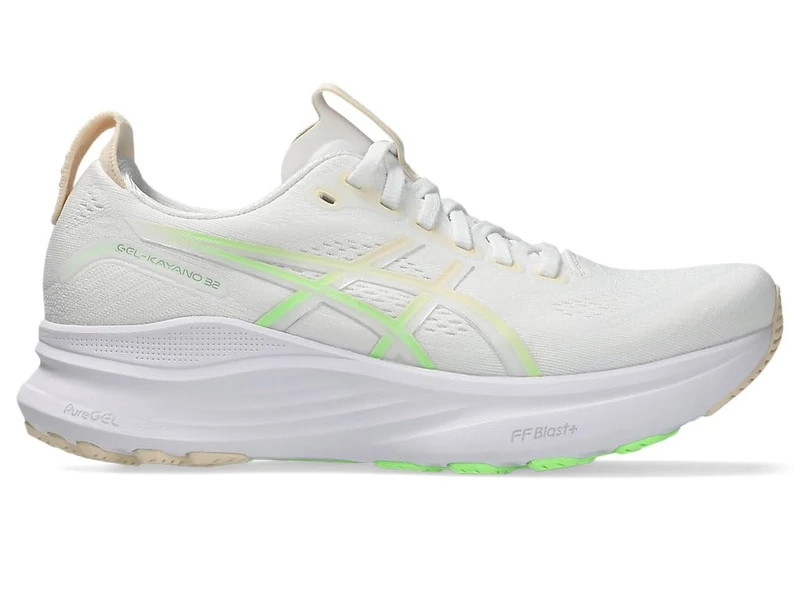 ASICS Womens Gel-Kayano 32 Sneaker, White Seashell, 3 UK - Image 1