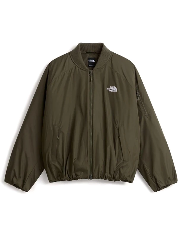 The North Face Women's Choqa Bomber Jacket, New Taupe Green, S