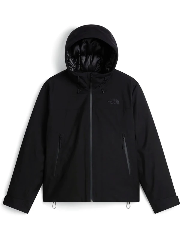 The North Face Women's Range Down Hooded Jacket, Tnf Black, L