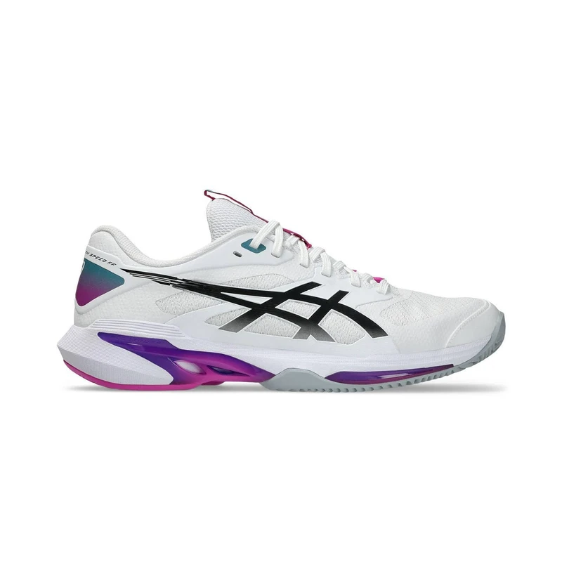 ASICS Mens Solution Speed Ff 4 Clay Sneaker, White Digital Sakura, 6.5 UK