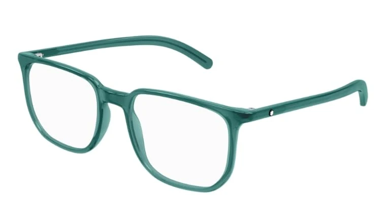 MONTBLANC Eyeglasses Brown-brown-transparent/Lens Height: 41,30 Lens Diagonal: 52,10 Shape Description: Round/oval/panthos