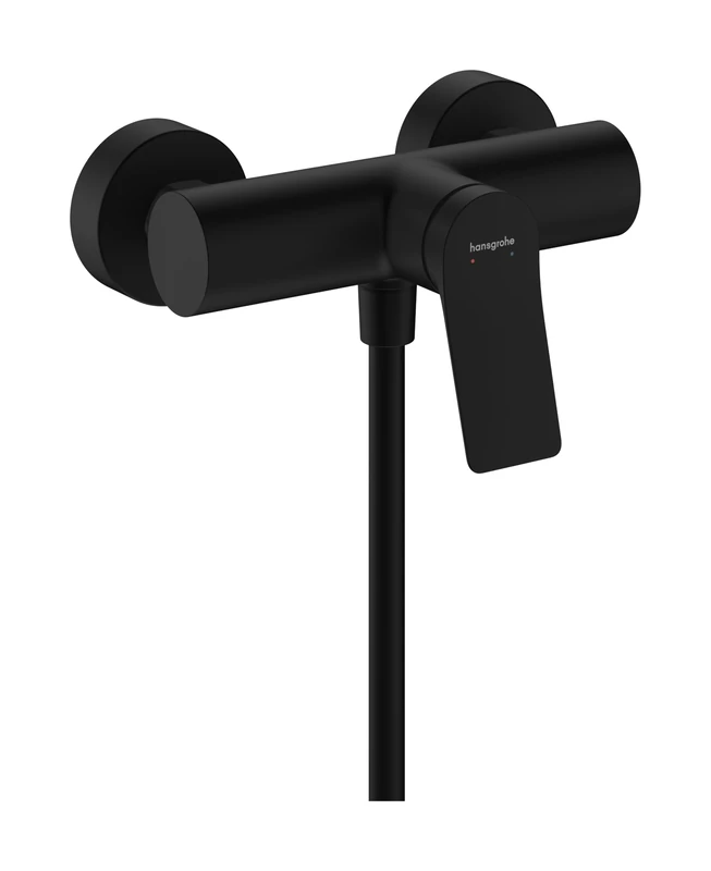 hansgrohe Vivenis Original - Shower Mixer Exposed for 1 Function, Single Lever Shower Mixer tap, matt Black, 75623670