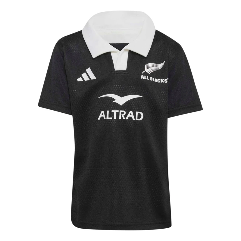 adidas Unisex Kids All Blacks Minikit Shirt, All Black, 3-4 Years - Image 1