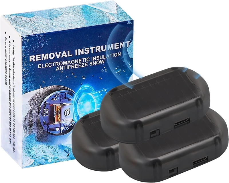 Electromagnetic Snow-Melter, Car Interference Antifreeze Device, Electromagnetic Wave Anti Freezing & Snow Removal Device, Anti-Freeze Snow Removal Tool, Antifreeze Snow Removal Device (B*3)
