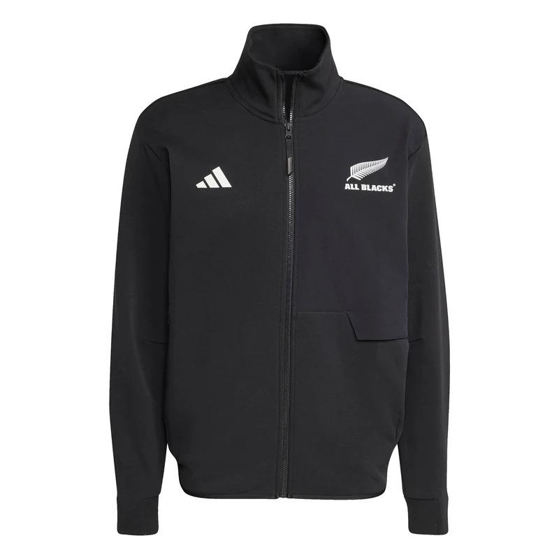 adidas Men's All Blacks Anthem Sweatshirt, ALL BLACK, M