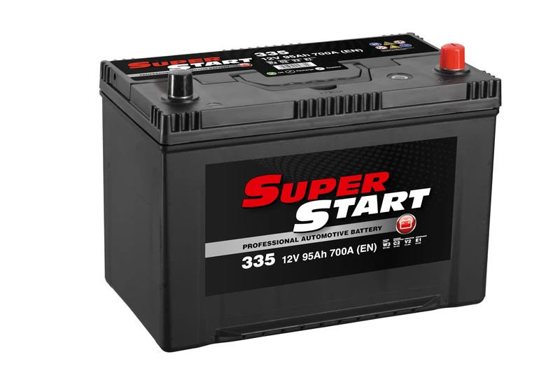 Super Start 335 12V 95Ah 700A Car, Van & SUV Replacement Battery