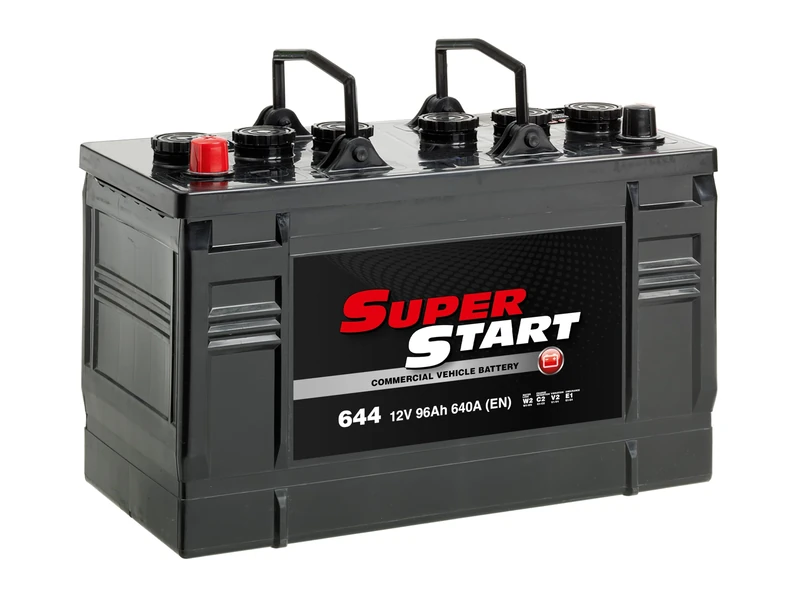 Super Start 644 12V 96Ah 640A Heavy Duty Commercial & Agricultural Vehicle Battery