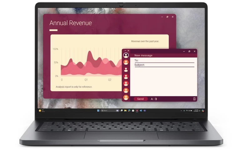 DELL Pro 14 PC14250 Intel Core Ultra 5 235U Laptop 35.6 cm (14") Full HD+ 16 GB DDR5-SDRAM 512 GB SSD Wi-Fi 6E (802.11ax) Windows 11 Pro UK English Platinum