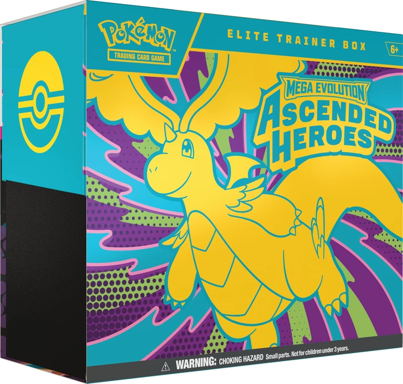 Pokemon TCG Mega Evolution Ascended Heroes Elite Trainer Box