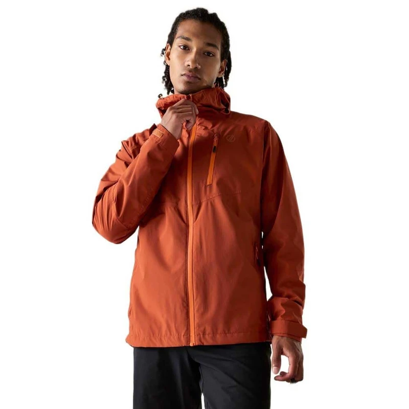 Dare2b Men's Breathe Out Hiking Jacket, Waterproof Windproof Breathable Walking Coat