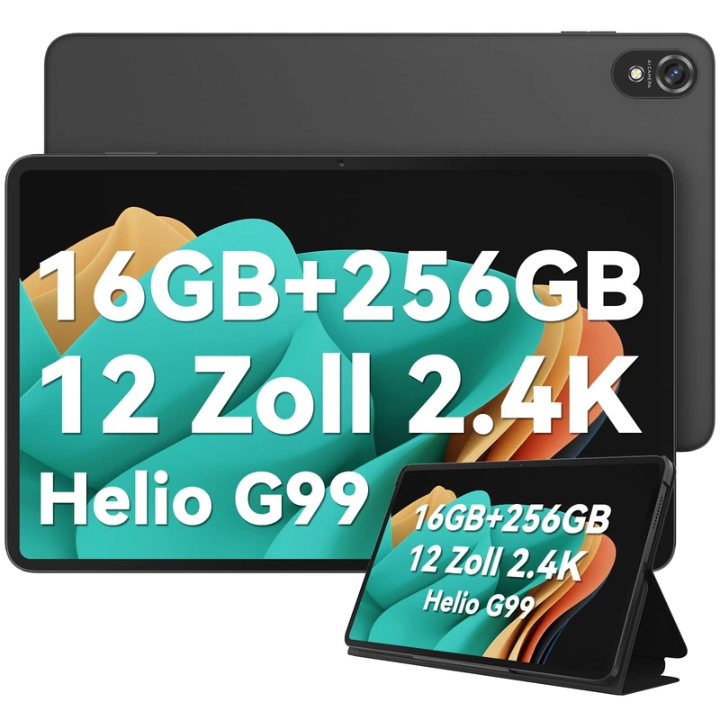 Blackview Active 7 Outdoor Tablet 11 Inch Rugged Tablet Android 15, Dual 4G + 5G WiFi 45W 10000mAh GeminiAI 20MP Night Vision Camping Light 24GB RAM + 128GB ROM + 2TB TF NFC/PC Mode/GPS/OTG/with