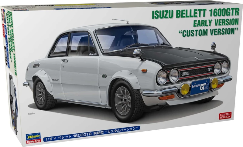 Hasegawa Isuzu Bellett 1600GTR 620802-1/24 Scale 1:24