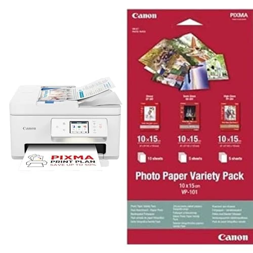 Canon PIXMA TS7750i Series - All-in-One Printers, Copier & Scanner for Home Use | Wireless for Easy Printing From Your Smartphone Printer Home Printers with PIXMA Print Plan