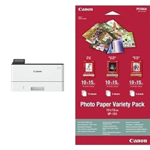 Canon i-SENSYS LBP243dw Wireless Black & White Laser Printer - A4 Print Only, 1200 x 1200 DPI - 36ppm Print Speed - Up to 900-Sheet Capacity - Wi-Fi Connectivity, Mobile Print - Small Office Printer
