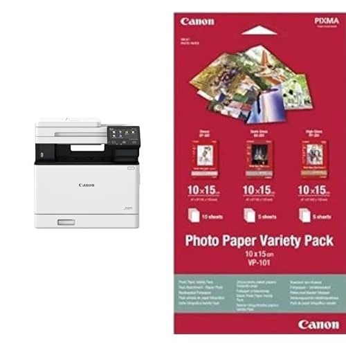 Canon i-SENSYS MF752Cdw 3-in-1 Colour Laser Printer - Wireless, Wi-Fi, PC Connected & Network - A4 Print, Copy, Scan - 33ppm, Auto Duplex Print, Auto Scan - Compatible w/Mac, Windows, Linux