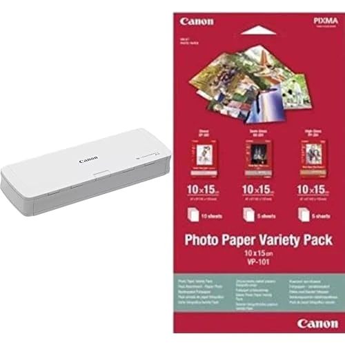 Canon imageFORMULA R10 Portable Scanner | Double-sided Scanning for Home & Office | USB Powered | Up to 12 Pages Per Min | 20 Page Feeder | With Canon CaptureOnTouch Lite Software