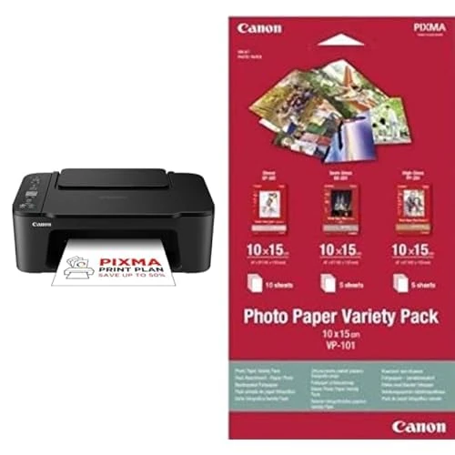 Canon PIXMA TS3750i Wireless Colour All-in-One Inkjet Printer - A4 Print, Copy, Scan - PIXMA Print Plan Compatible - Borderless Photo Printing - Wireless & Smartphone Print - Ideal for Home Printing