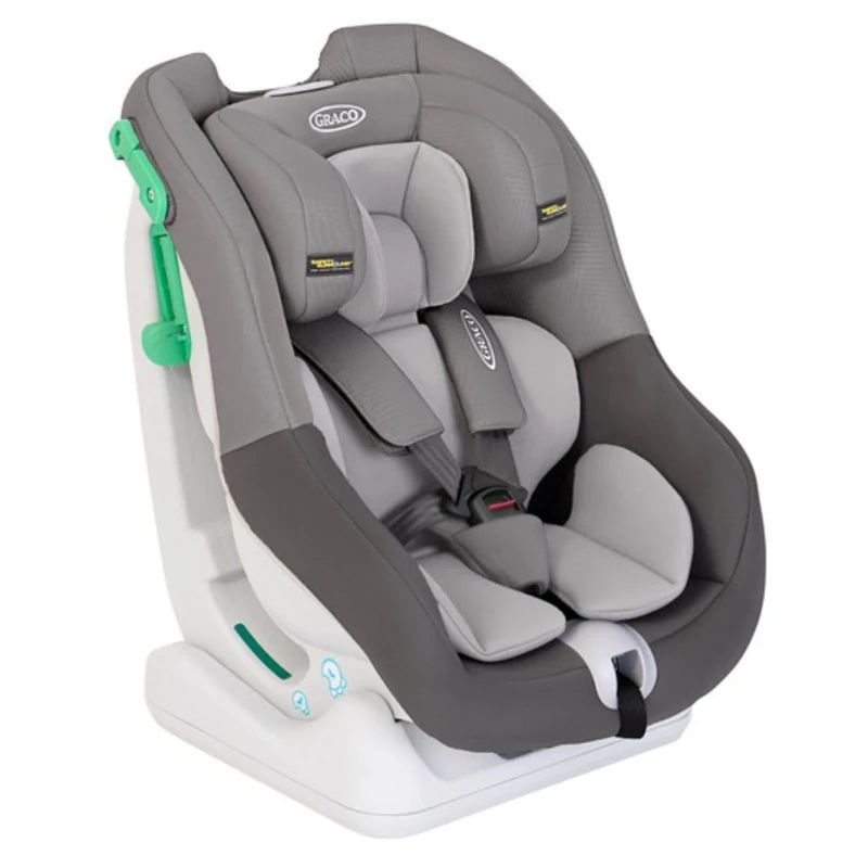 Graco Extend LX R129 Convertible Car Seat, Rearward Facing for Longer from Birth to Approx. 4 Years (40-105cm). Forward Facing from 15 Months to Approx. 4 Years (76-105cm), Frost Gray Fashion