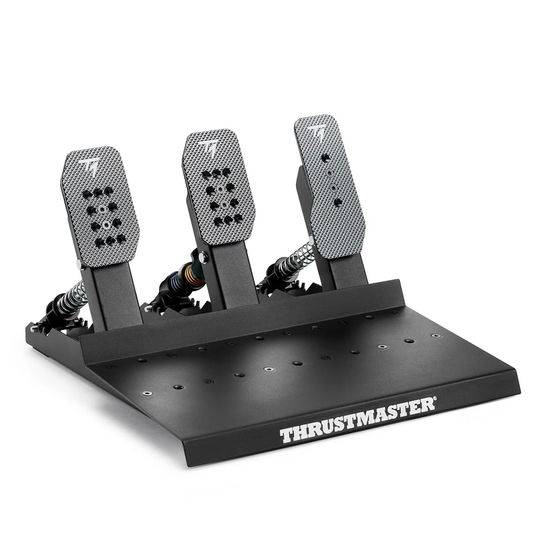 Thrustmaster Raceline Pedals III LC - 3-Pedal Simracing Pedal Set Featuring Brake Pedal with Load Cell Sensor (220 lb / 100 kg) - for PS5, PS4, Xbox Series, Xbox One, PC