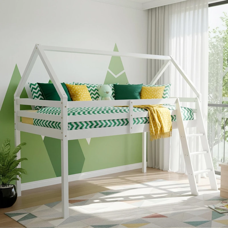 Kidsaw Jinsen Mid Sleeper Single Bed