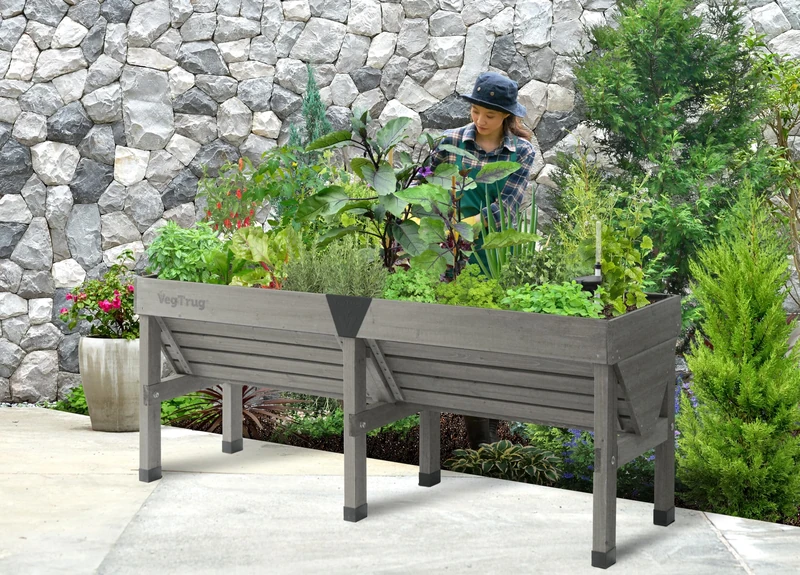 VegTrug Classic 1.8m - Grey Wash