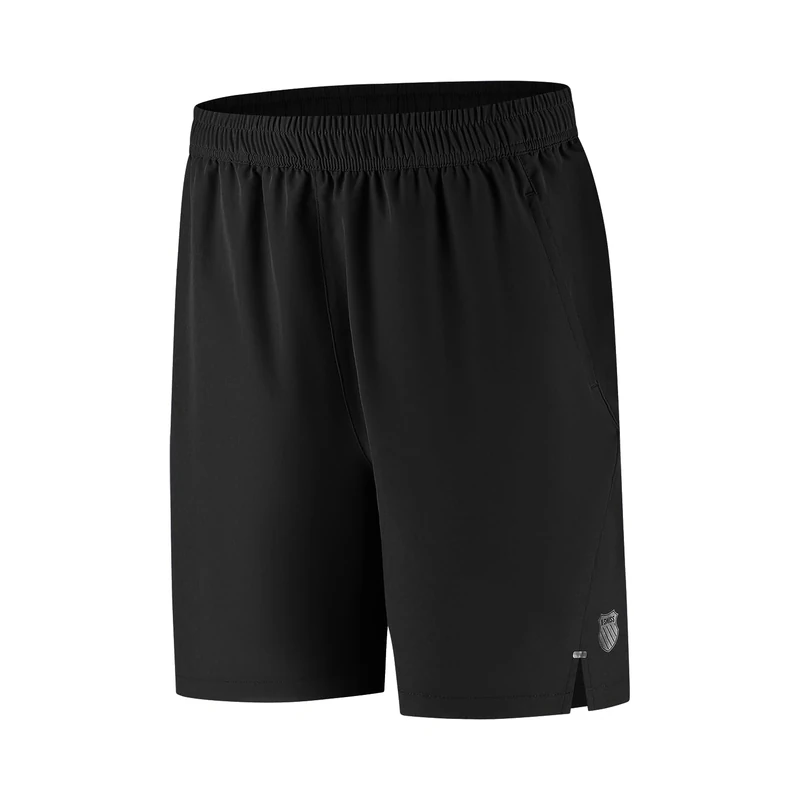 K-Swiss Men’s Hypercourt 7 Inch Shorts 3 – Black | Performance Tennis/Padel Shorts