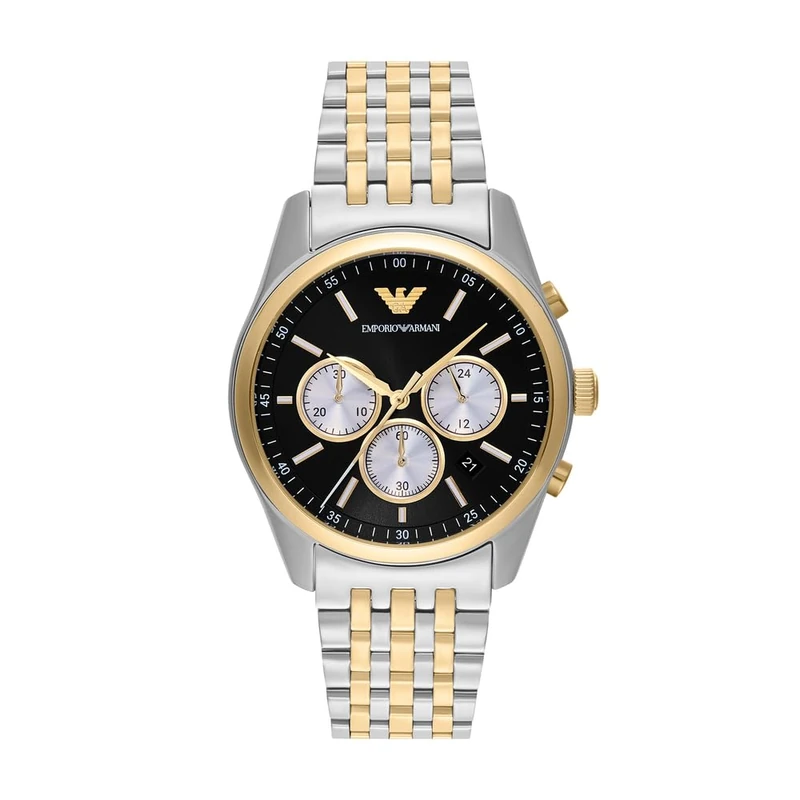 Emporio Armani AR11713 Men's 41mm Two-Tone Stainless Steel Watch