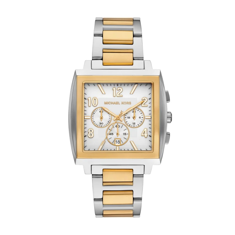 Michael Kors Rhys MK9240 Two-Tone Stainless Steel Watch - Image 1