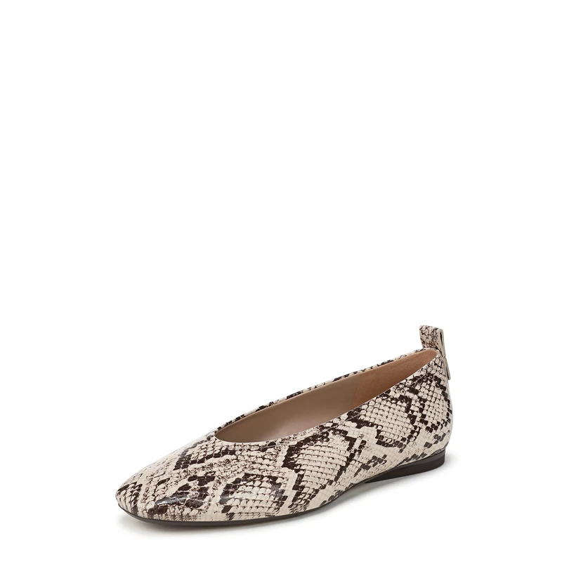 Naturalizer Women's Carla Ballet Flats, Beige Multi, Medium Fit, UK 7