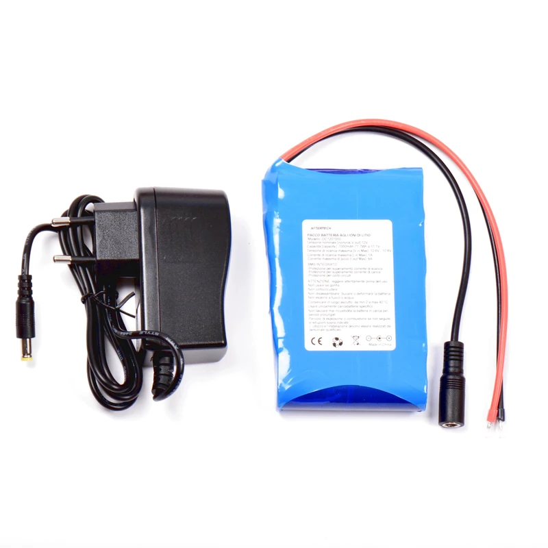 AFTERTECH G4E2 Battery Pack 12 V 7000 mAh 7 Ah Rechargeable Lithium 111 x 73 x 19 mm 3S2P 12.6 V