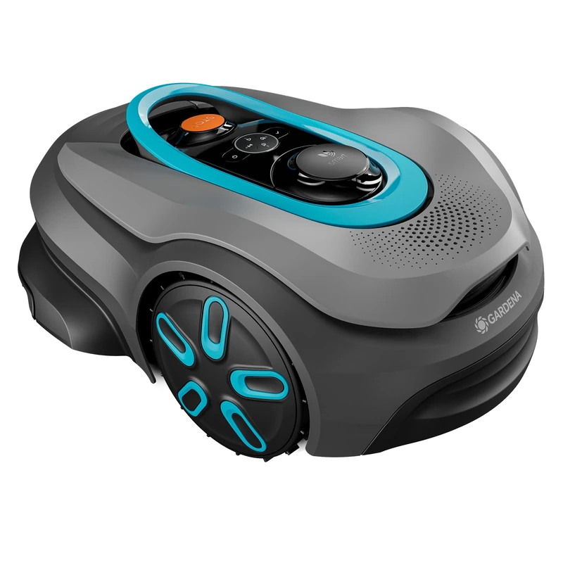 Gardena smart SILENO Sense 400 m² Robotic Lawn Mower: Boundary-Wire Free Technology, Mowing with AI, Built-in Camera, Satellite-Based Navigation, Use with GARDENA smart App (19941-28)