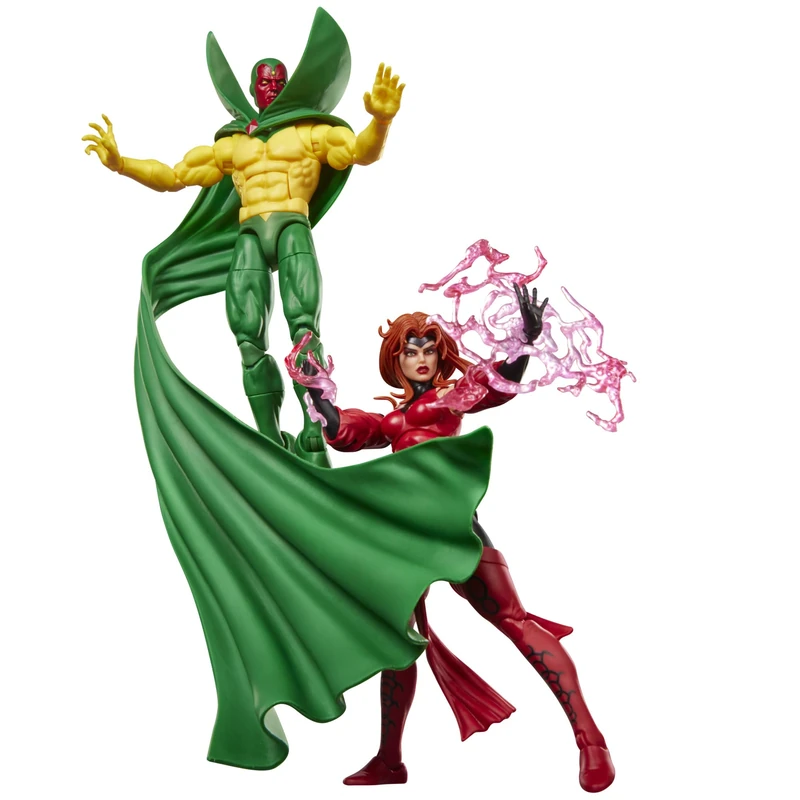 Marvel Legends Series Vision & Scarlet Witch, Avengers: The Crossing Comics Collectible 15-cm Action Figures