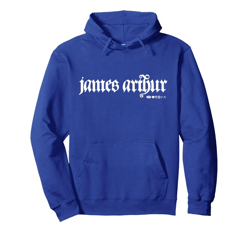James Arthur Between Dreams And Reality Blue Pullover Hoodie - Image 1