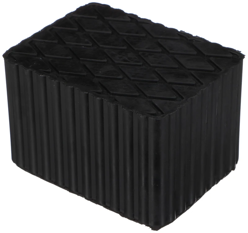 SIXTOL JACK PAD 15 | Rubber Jack Pad 160 × 120 × 100 mm | Protective Lift Pad for Hydraulic and Mechanical Jacks