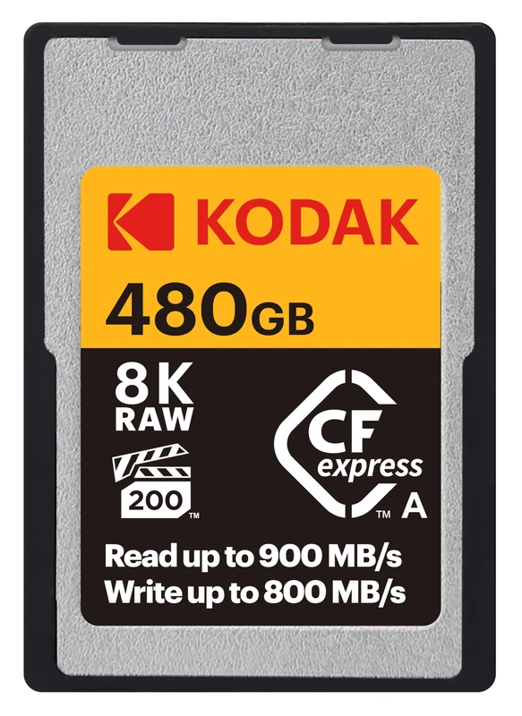 Kodak - 480GB CFexpress Type A Card - High Speed 1700MBps - Compatible with 8K/4K Photo and Video Cameras - 6g - Reliable and Fast Storage for Professionals