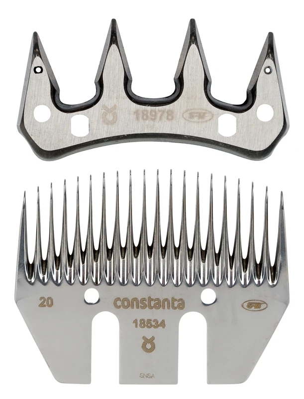 Kerbl Clipper Blade Set for Llama and Alpaca 20/4 Teeth