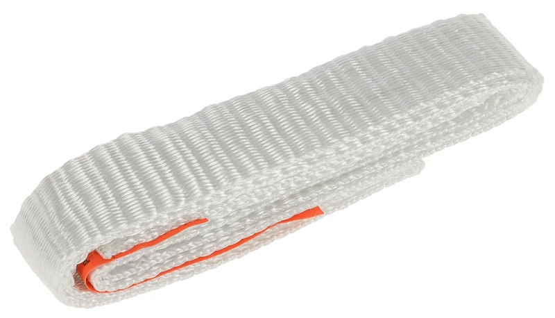 Kerbl Works Disposable Lifting Strap, DIN 60005, White, Length 0.60 cm, Width 30 mm, Circumference 1.20 m, Polyester, WLL 750 kg Pack of 50