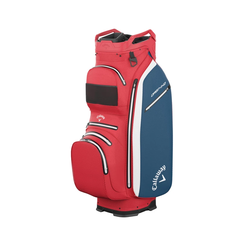 Callaway Golf Org 14 HD Waterproof Cart Bag 2026, Red/White/Navy