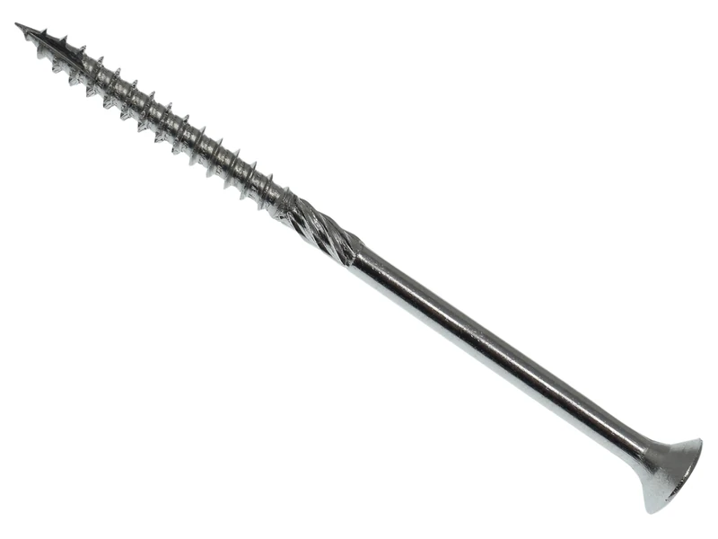 ForgeFix FORA26150SS Stainless Steel Pozi Countersunk Screws, 6 x 150mm, durable and rust-resistant for secure fixing