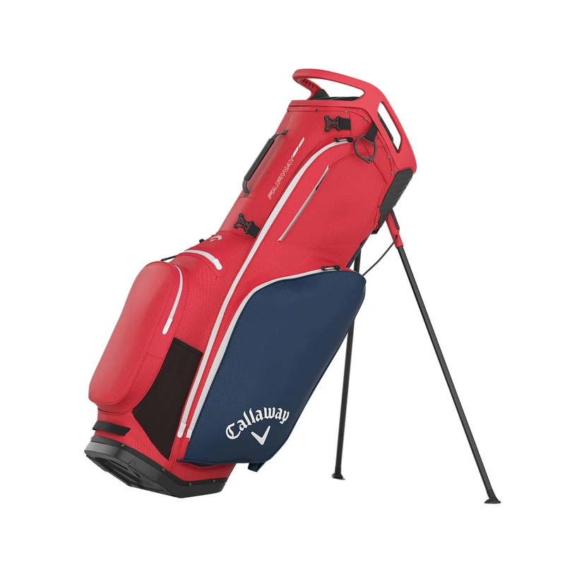 Callaway Golf Fairway 14 HD Waterproof Stand Bag 2026, Red/White/Navy